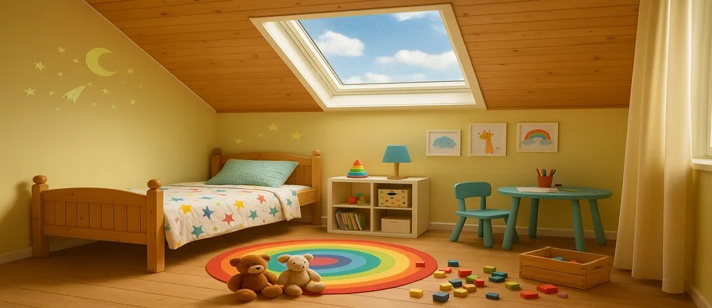 Kids and Skylights Creating Magical Childhood Spaces