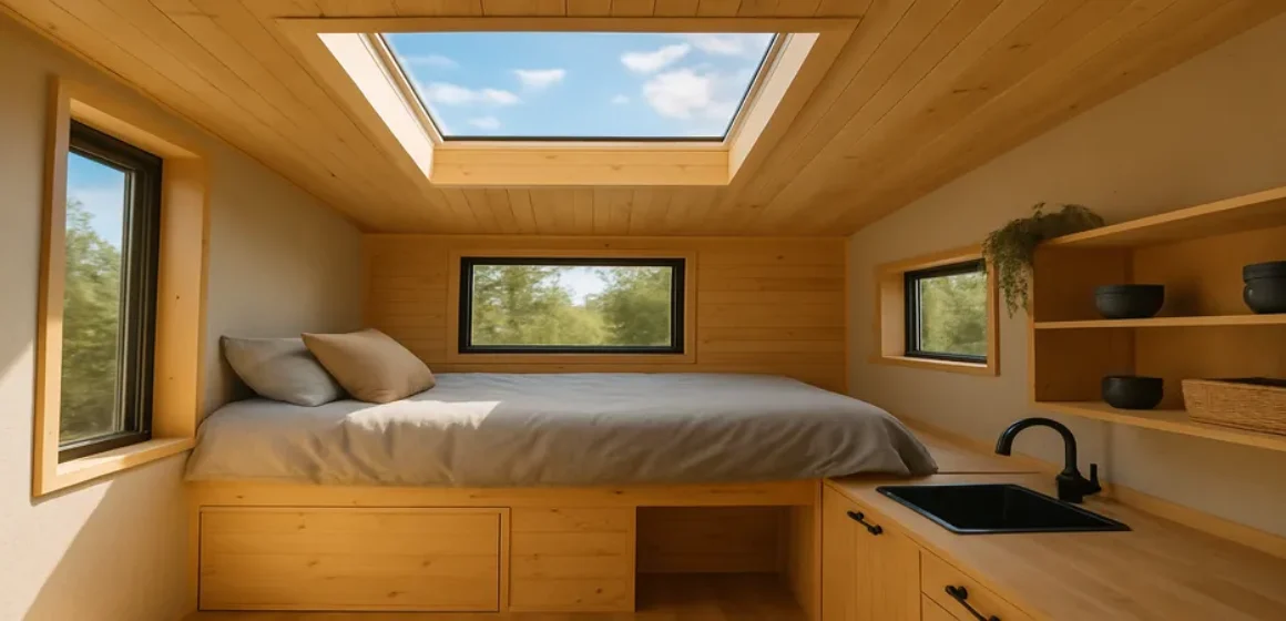 Tiny Homes, Big Views Integrating Skylights in Compact Living Spaces