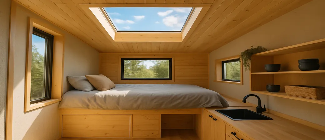 Tiny Homes, Big Views Integrating Skylights in Compact Living Spaces