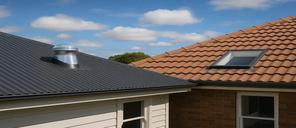 Corrugated Iron vs Tiled Roofs Which Flashing Kit Do You Need