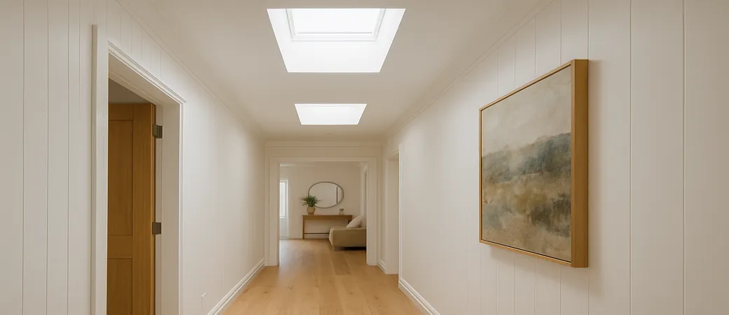 Brighten the Middle of Your Home Skylight Ideas for Queenstown & Wanaka Hallways