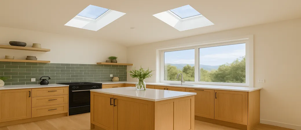 Designing a Brighter Kitchen in Queenstown & Wanaka with Skylights