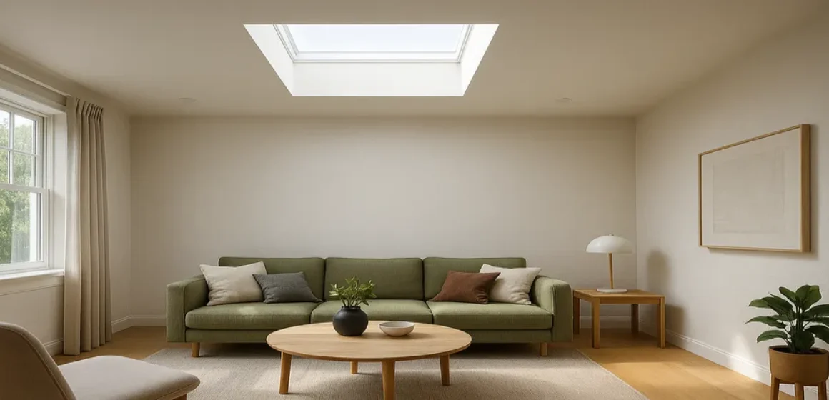 From Grey to Glorious Transforming Dark Interiors with Skylights