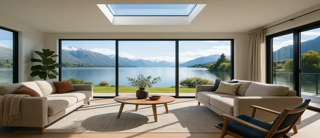 Lakefront Homes & Light-Filled Views Skylight Ideas for Queenstown & Wanaka