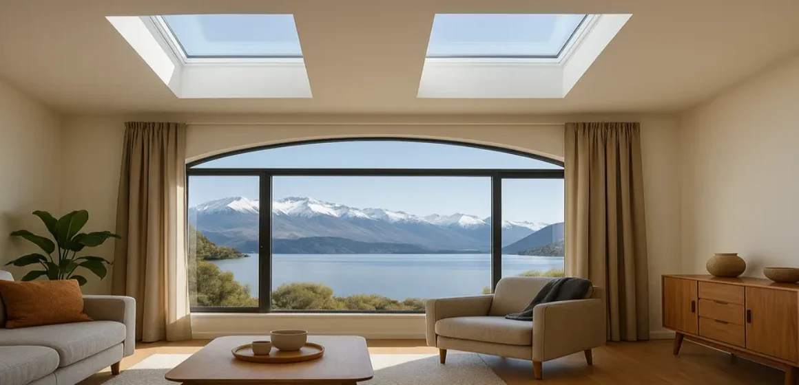 The Scenic Advantage Skylights Designed for Mountain and Lake Views