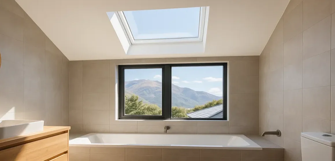 Why Queenstown & Wanaka Bathrooms Are the Perfect Spot for a Skylight