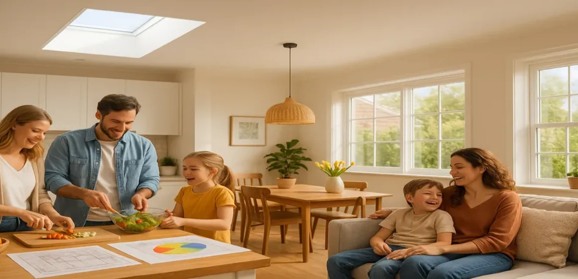 Family Living — Brighter Kitchens and Lounges for Spring Gatherings
