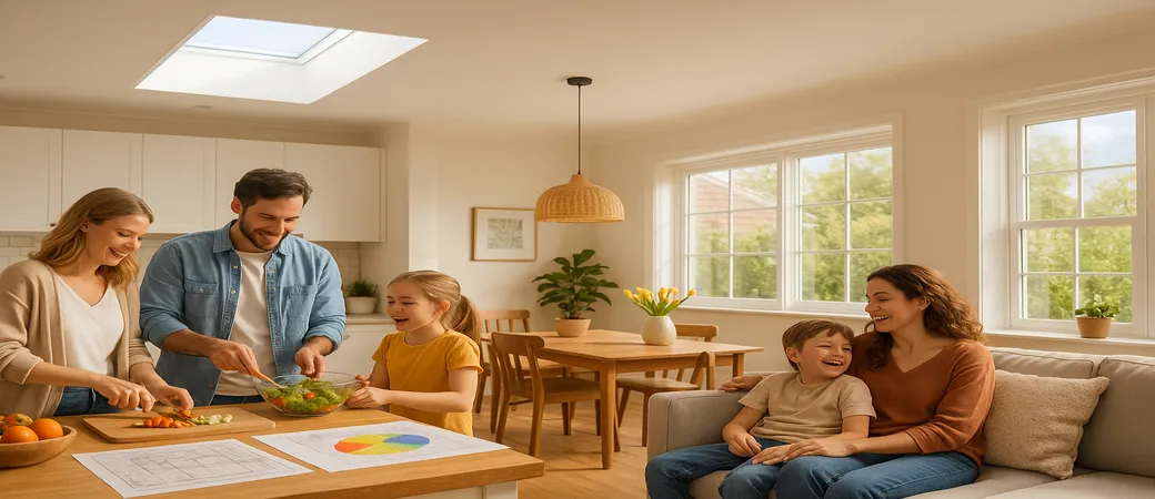 Family Living — Brighter Kitchens and Lounges for Spring Gatherings