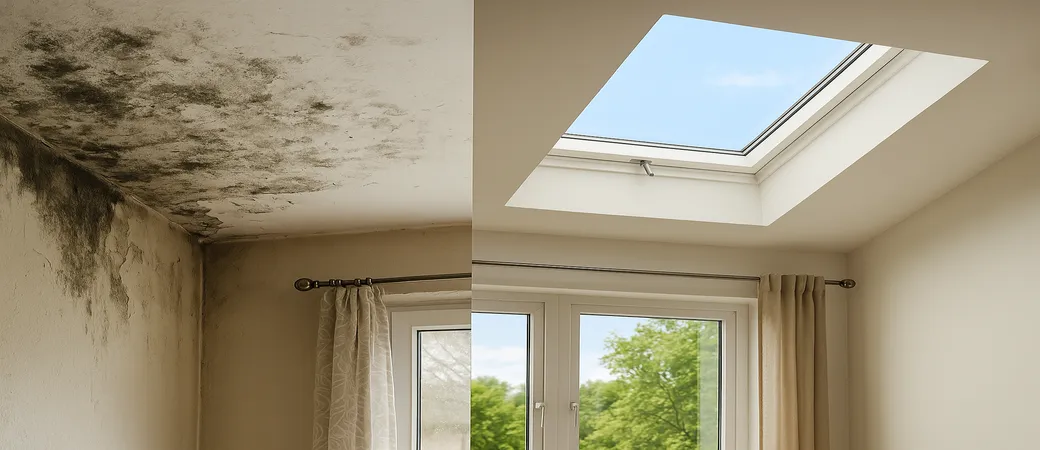 From Damp to Dry — Skylights as a Weapon Against Mould