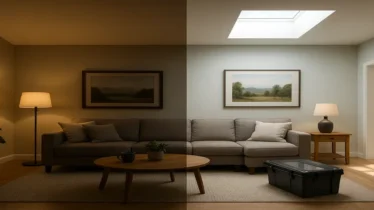 Natural Light vs Artificial — How Skylights Support a Healthier Home