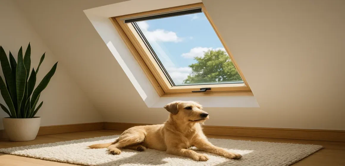 Pet-Friendly Homes - How Skylights Improve Comfort for Cats & Dogs