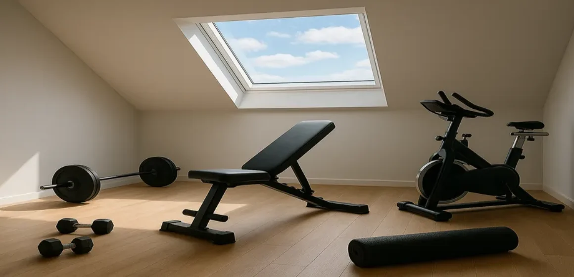 The Home Gym Advantage — Why Skylights Boost Workouts