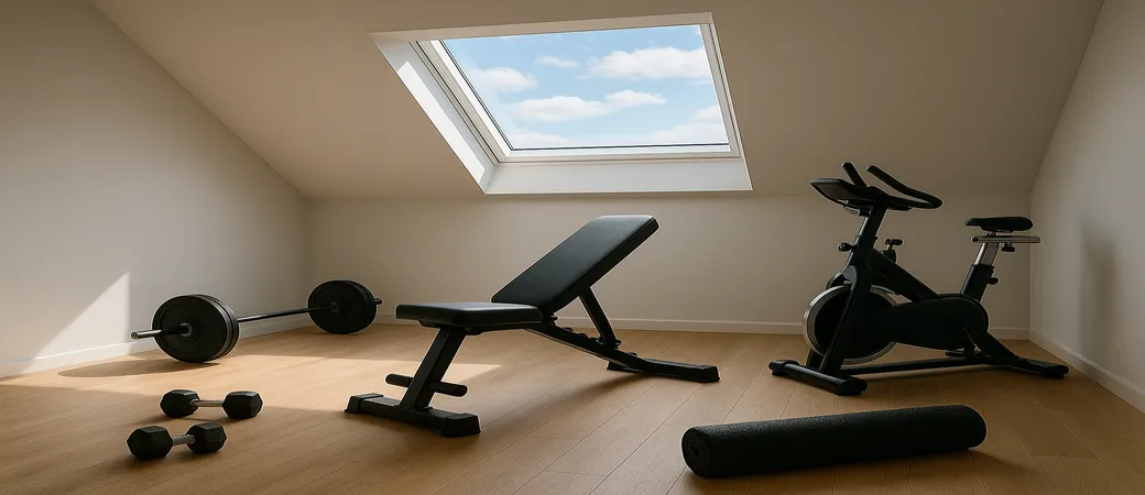The Home Gym Advantage — Why Skylights Boost Workouts