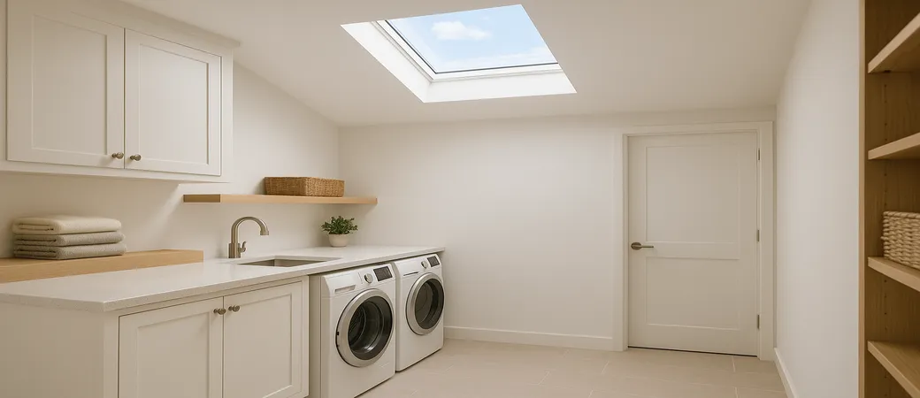 The Unexpected Joy of Skylit Laundry Rooms