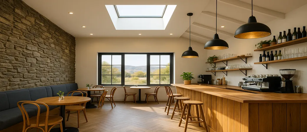 From Cottages to Cafés Skylights in Clyde’s Evolving Spaces