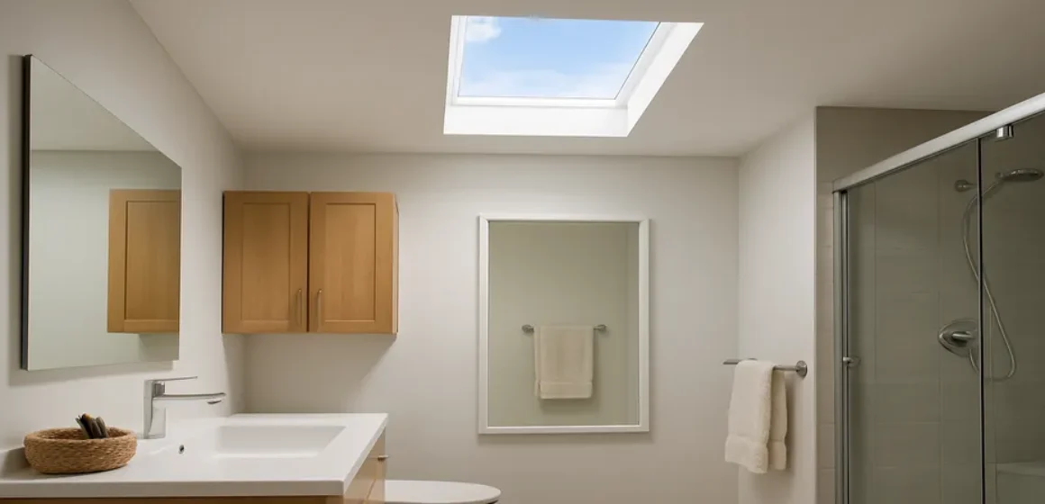 Morning Routines Made Easier — Skylights in Bathrooms & Dressing Areas