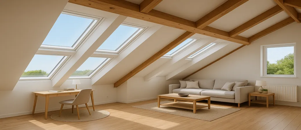 From Attics to Atriums Skylight Conversions That Add Space and Value