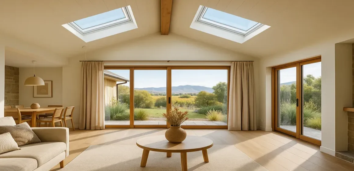 Wine Country Living Skylight Designs Inspired by Marlborough’s Architectural Style