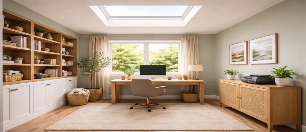 Clearer days at your desk skylights for home offices and WFH spaces in NZ