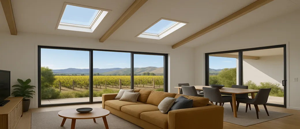 Coastal Calm Skylight Designs for Picton and the Marlborough Sounds