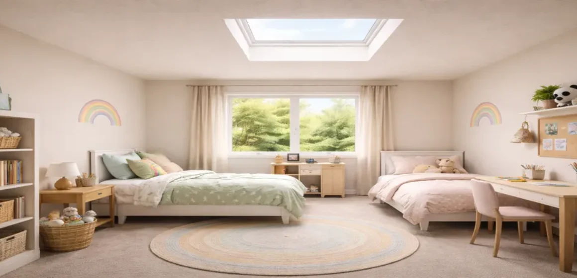 Sleep, study and play in balance skylights for kids’ rooms in NZ homes