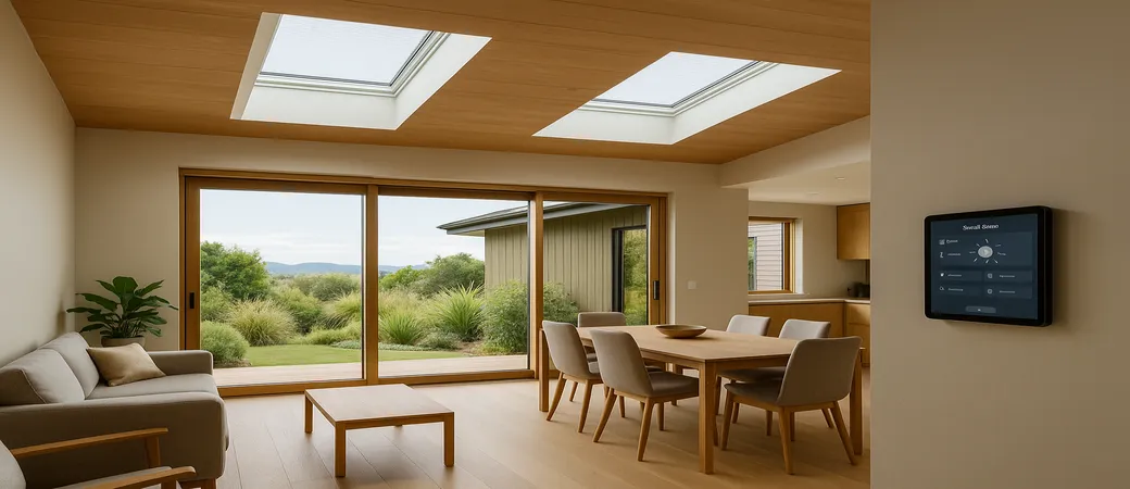 Smart Homes, Smarter Light Integrating Skylights with Modern Tech in Nelson Builds