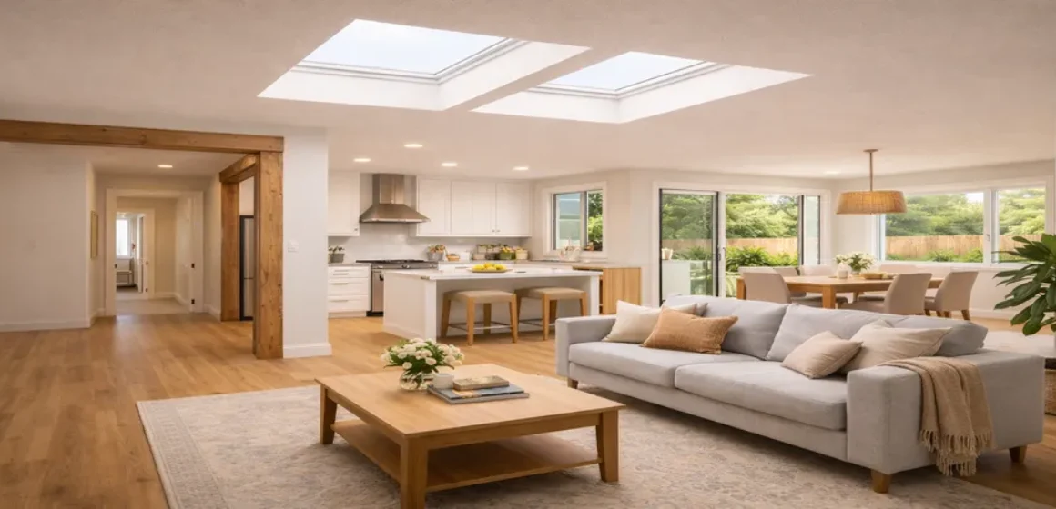 Building light into the plan skylights for renovations and extensions in NZ homes