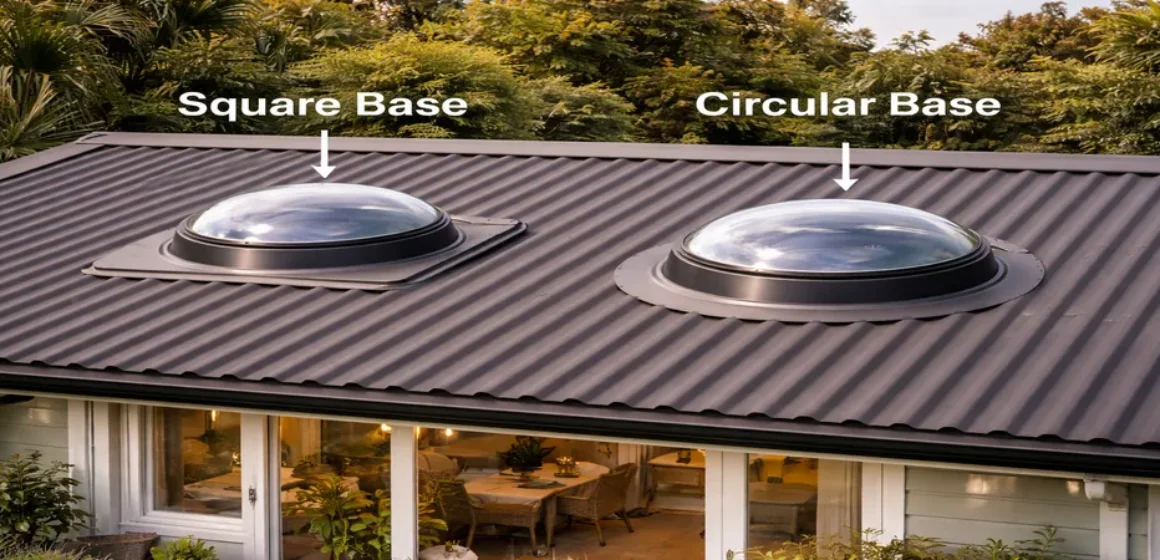 Circular dome on square base vs circular base which is better for your NZ roof