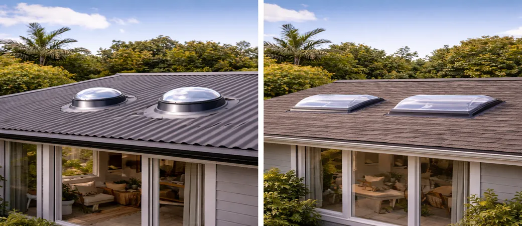 Circular dome skylights vs tubular skylights what’s the real difference in NZ homes