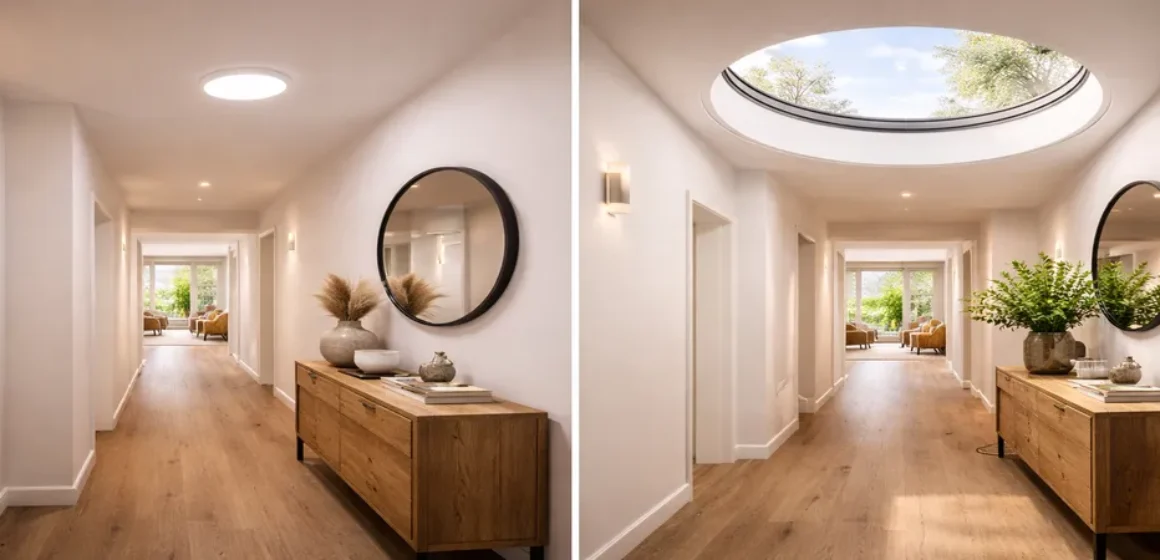 From tubular to statement: upgrading a small skylight to a circular feature dome in NZ