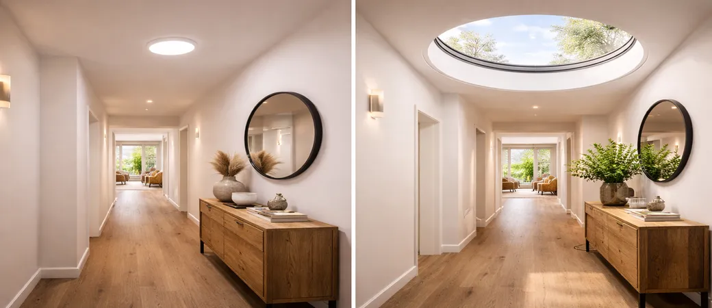 From tubular to statement: upgrading a small skylight to a circular feature dome in NZ