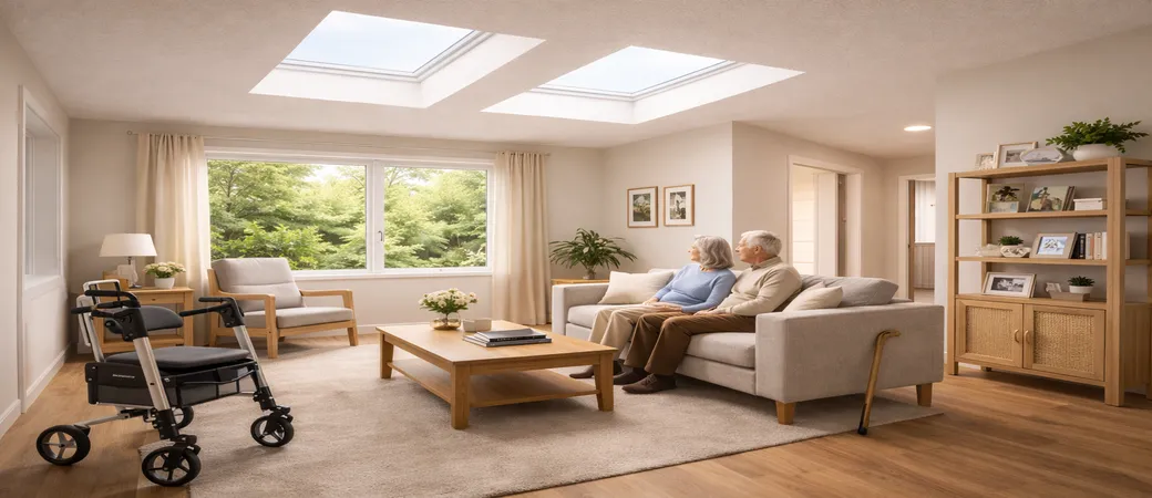 Staying at home, feeling at ease skylights for ageing in place in NZ homes
