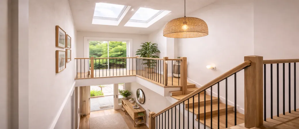 Two-storey stories skylights over stairs, voids and double-height spaces in NZ homes