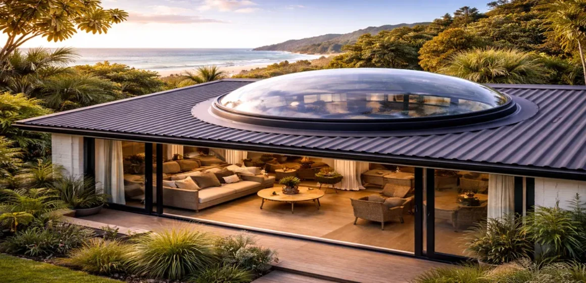 When a circular skylight becomes the hero designing 2 m+ feature domes in NZ