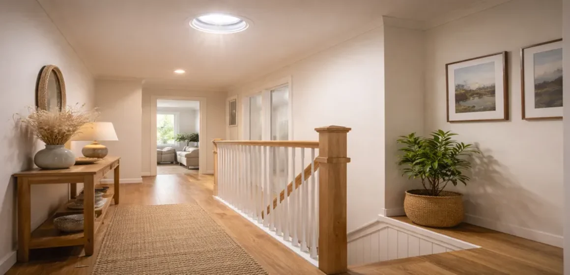 Hallways and stairwells the two spaces NZ homes consistently under-light