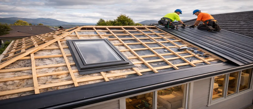 Reroofing soon The smartest time to add a skylight is before the new iron goes on