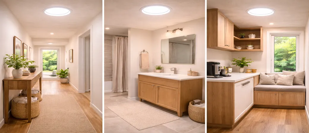 Small upgrades, big change the 3 spaces that benefit most from top light