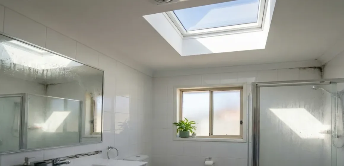 The “humid bathroom” problem why summer showers in Auckland make mould worse, and what daylight actually fixes