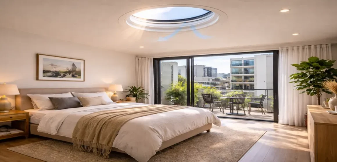 Vented skylights in summer when airflow beats another fan