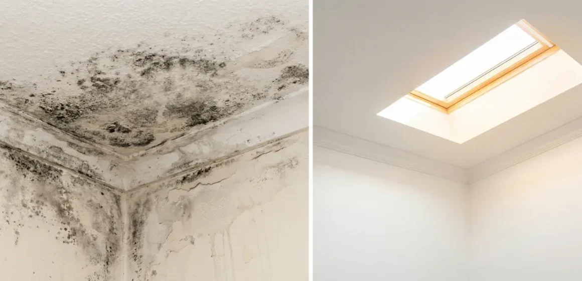 Ceiling mould shadows why some Auckland ceilings show marks and how skylight planning can help prevent damp-prone zones