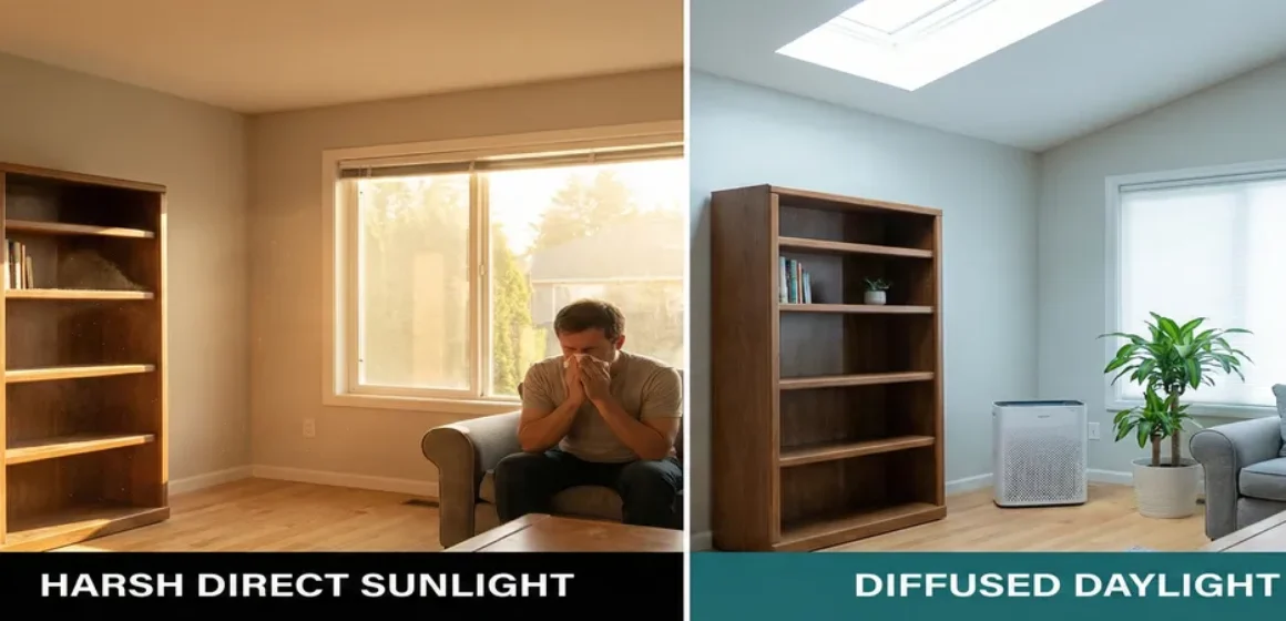 Late-summer allergies and dust how daylighting choices affect how “fresh” a room feels