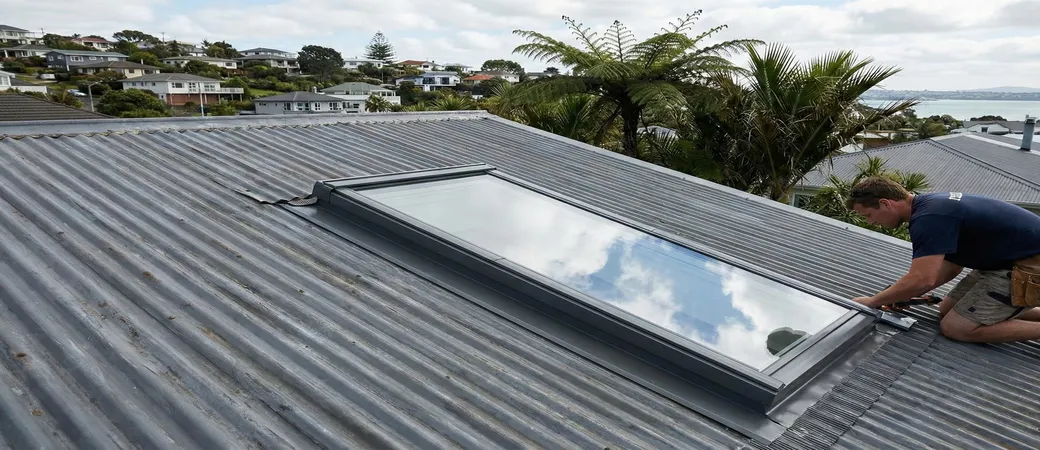 Late-summer roof access when a skylight hatch is the right solution, and when it isn’t