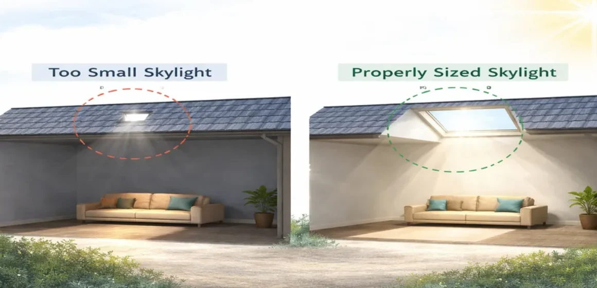 Skylight sizing in plain English how to avoid the “too small to matter” mistake