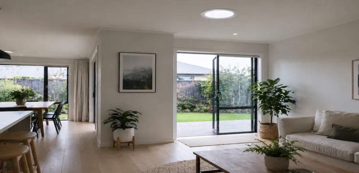Before condensation season settles in where ventilation and daylight work together