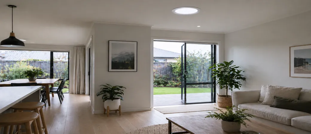 Before condensation season settles in where ventilation and daylight work together
