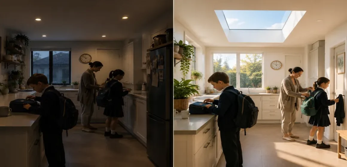 Dark mornings before school how better daylight can change the family routine