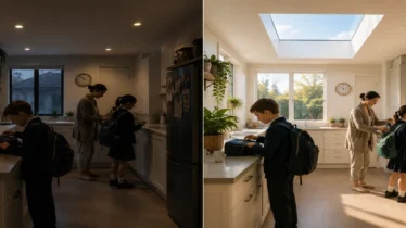 Dark mornings before school how better daylight can change the family routine