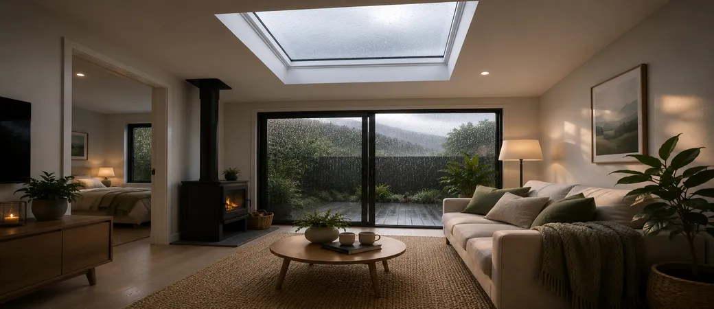 Rainy-day reality how skylight planning changes in wetter NZ regions