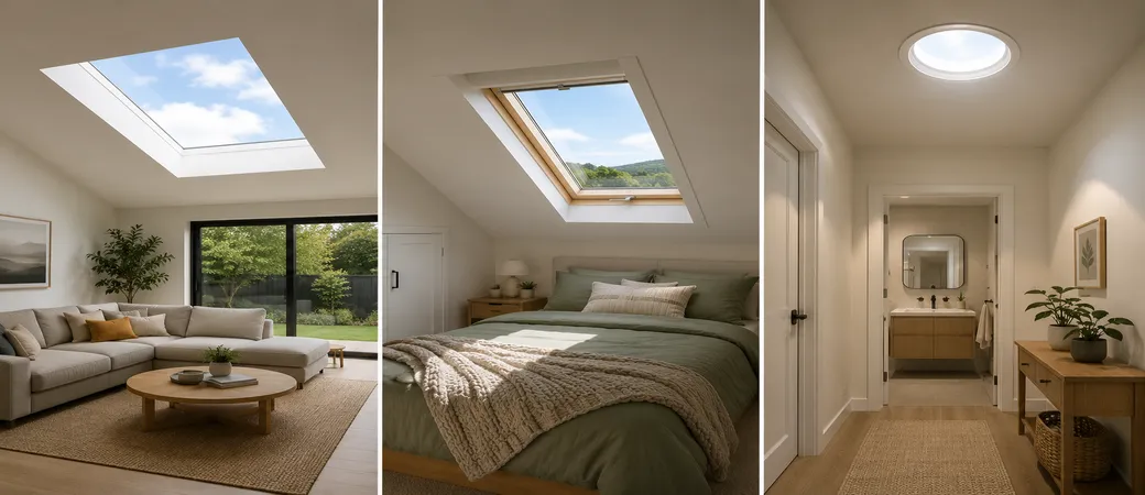 Skylight, roof window or tubular skylight A plain-English guide for NZ homeowners