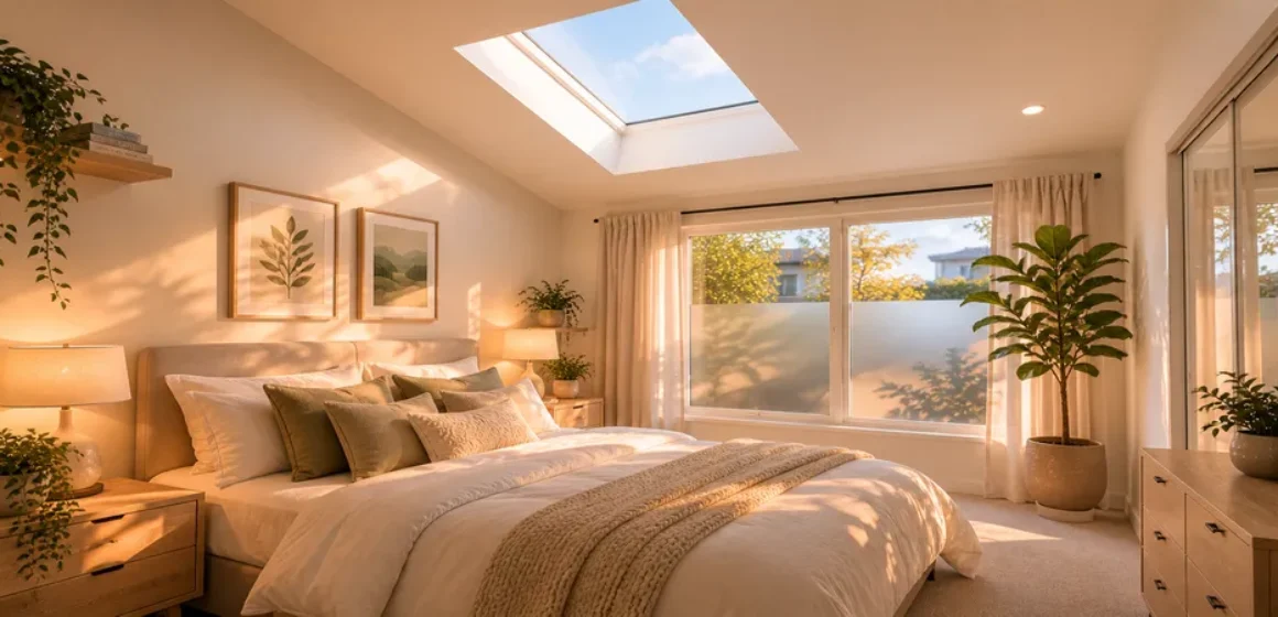 The bedroom that feels dull all day when privacy, comfort and daylight need to work together